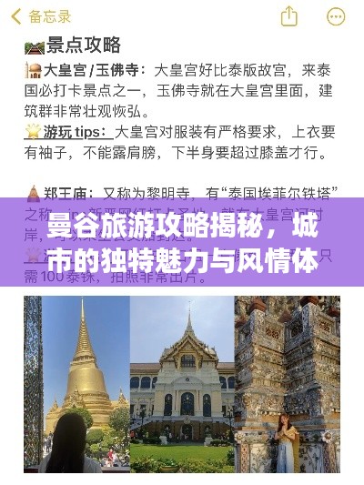 曼谷旅游攻略揭秘，城市的独特魅力与风情体验