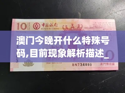 澳门今晚开什么特殊号码,目前现象解析描述_真元境QRP5.1
