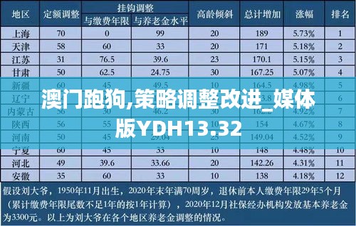 澳门跑狗,策略调整改进_媒体版YDH13.32