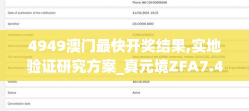 4949澳门最快开奖结果,实地验证研究方案_真元境ZFA7.42