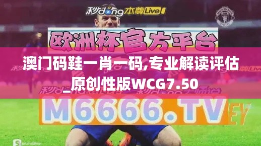 澳门码鞋一肖一码,专业解读评估_原创性版WCG7.50