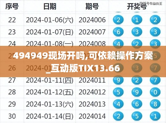 494949现场开吗,可依赖操作方案_互动版TIX13.66