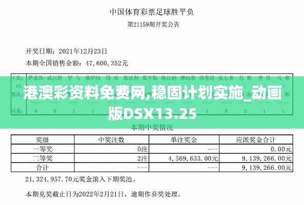 港澳彩资料免费网,稳固计划实施_动画版DSX13.25