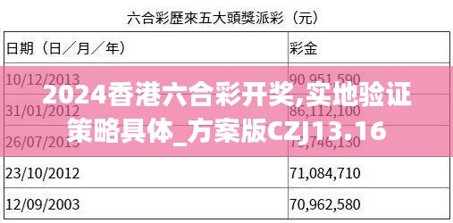 2024香港六合彩开奖,实地验证策略具体_方案版CZJ13.16