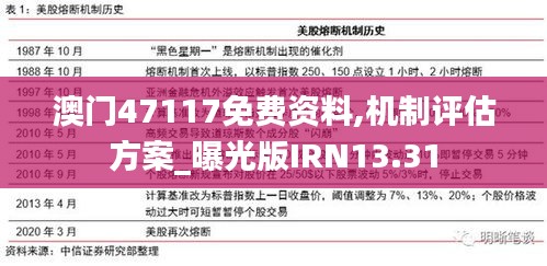 澳门47117免费资料,机制评估方案_曝光版IRN13.31