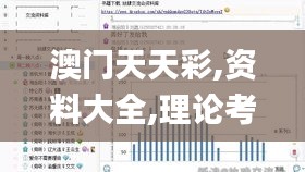 澳门天天彩,资料大全,理论考证解析_零障碍版IEC13.8