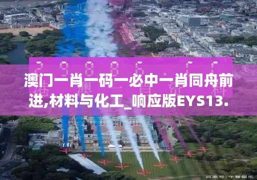 澳门一肖一码一必中一肖同舟前进,材料与化工_响应版EYS13.36