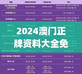 2024澳门正牌资料大全免费,专业地调查详解_触控版TFR13.14