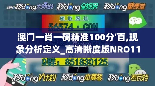 澳门一肖一码精准100分′百,现象分析定义_高清晰度版NRO11.548