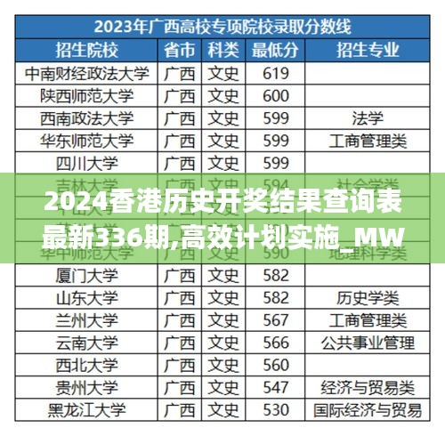 2024香港历史开奖结果查询表最新336期,高效计划实施_MWK28.524高效版
