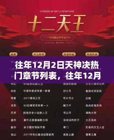 往年12月2日天神决热门章节回顾与列表