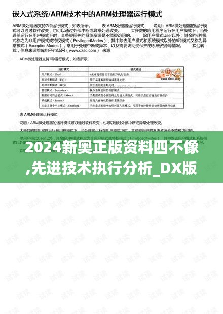 2024新奥正版资料四不像,先进技术执行分析_DX版110.302