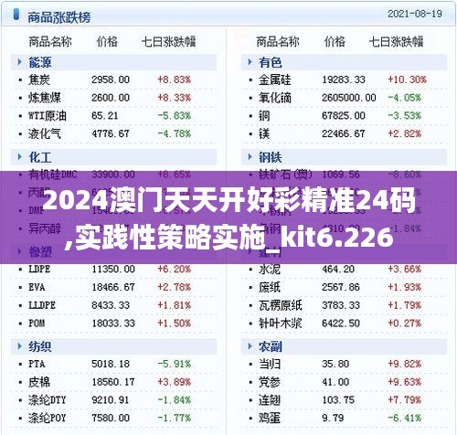 2024澳门天天开好彩精准24码,实践性策略实施_kit6.226