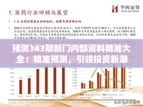 预测343期新门内部资料精准大全：精准预测，引领投资新潮流