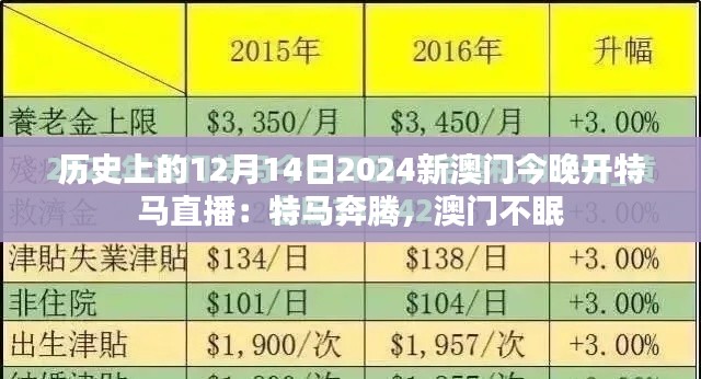 历史上的12月14日2024新澳门今晚开特马直播：特马奔腾，澳门不眠