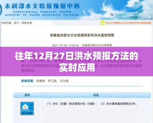 洪水预报方法的实时应用案例分析
