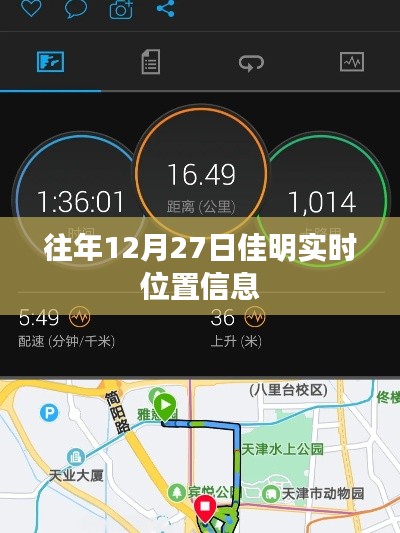 佳明实时位置信息追踪，历年12月27日数据解析