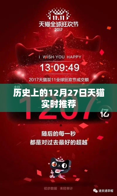 天猫历年重要时刻回顾，12月27日实时推荐商品