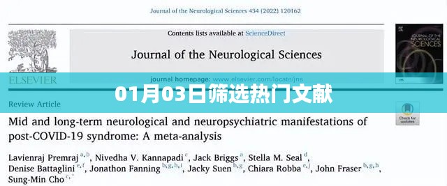 热门文献精选，最新更新与深度解读