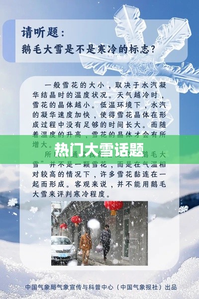 热门大雪话题讨论热潮
