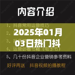 抖音热门秘籍，揭秘2025年元旦后的热门趋势