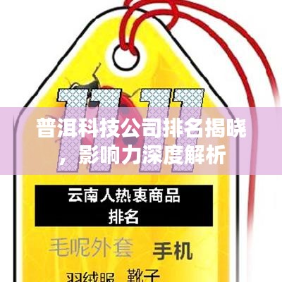 普洱科技公司排名揭晓，影响力深度解析