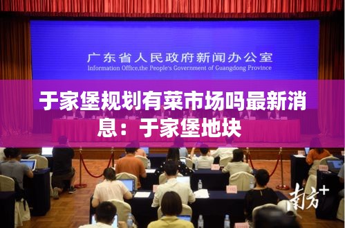于家堡规划有菜市场吗最新消息：于家堡地块 