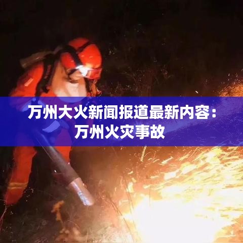 万州大火新闻报道最新内容：万州火灾事故 