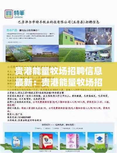 贵港能量牧场招聘信息最新：贵港能量牧场招聘信息最新版 
