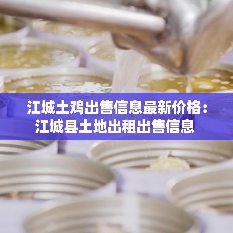江城土鸡出售信息最新价格：江城县土地出租出售信息 