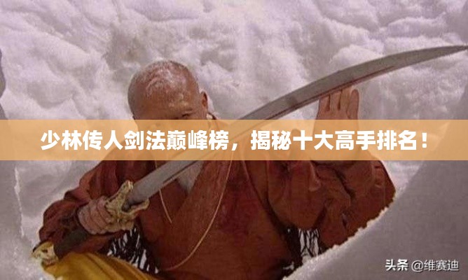 少林传人剑法巅峰榜，揭秘十大高手排名！