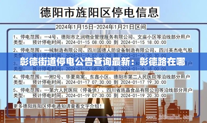 彰德街道停电公告查询最新：彰德路在哪 