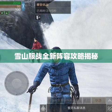 雪山服战全新阵容攻略揭秘