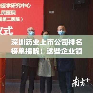 深圳药业上市公司排名榜单揭晓！这些企业领跑行业前沿