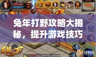 兔年打野攻略大揭秘，提升游戏技巧与策略，助你成为顶尖玩家