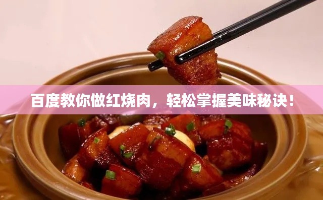 百度教你做红烧肉，轻松掌握美味秘诀！