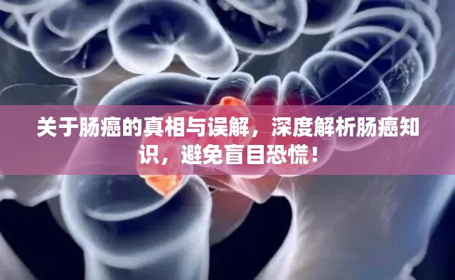 关于肠癌的真相与误解，深度解析肠癌知识，避免盲目恐慌！