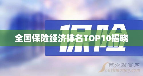 全国保险经济排名TOP10揭晓