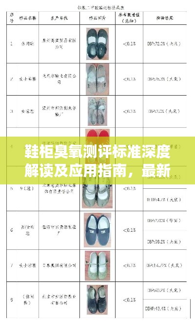 鞋柜臭氧测评标准深度解读及应用指南，最新权威指南！