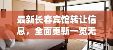 最新长春宾馆转让信息，全面更新一览无余