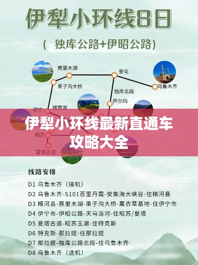 伊犁小环线最新直通车攻略大全