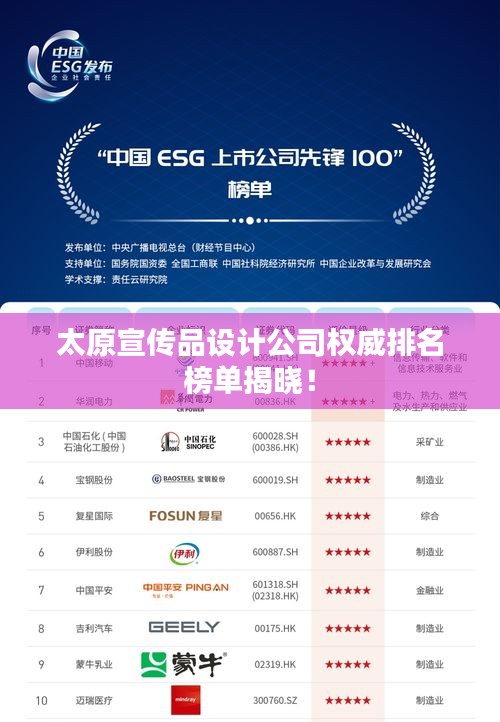 太原宣传品设计公司权威排名榜单揭晓！