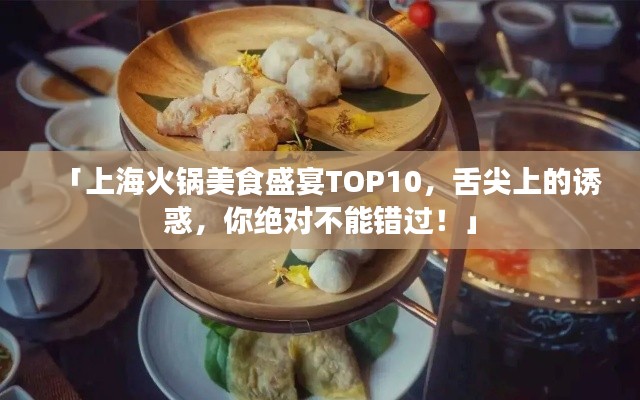 「上海火锅美食盛宴TOP10，舌尖上的诱惑，你绝对不能错过！」