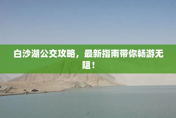 白沙湖公交攻略，最新指南带你畅游无阻！