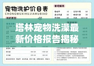 塔林宠物洗澡最新价格报告揭秘，费用全解析
