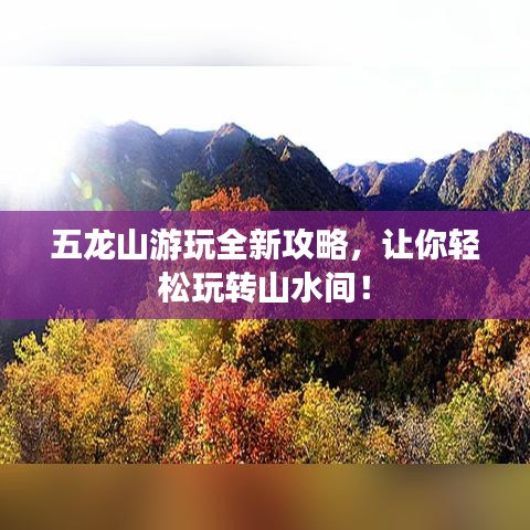 五龙山游玩全新攻略，让你轻松玩转山水间！