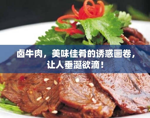 卤牛肉，美味佳肴的诱惑画卷，让人垂涎欲滴！