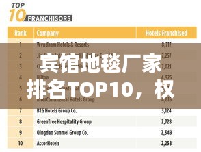 宾馆地毯厂家排名TOP10，权威榜单揭晓