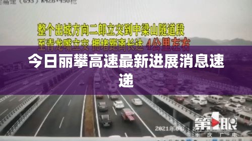 今日丽攀高速最新进展消息速递