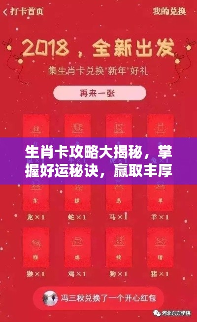 生肖卡攻略大揭秘，掌握好运秘诀，赢取丰厚奖励！